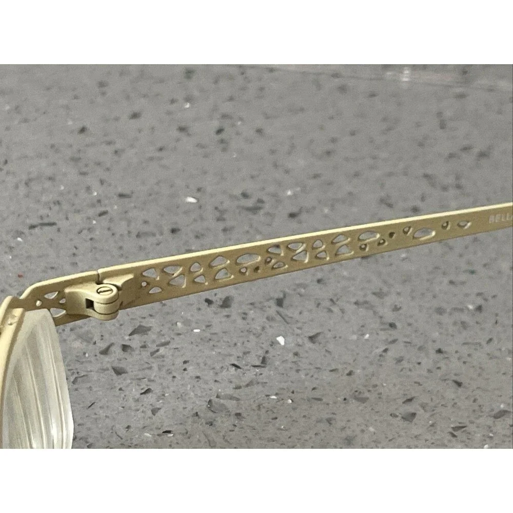Bellagio B424 C-02 48-18-135 Metal Bronze Brown Full Rim Eyeglasses Frames ONLY